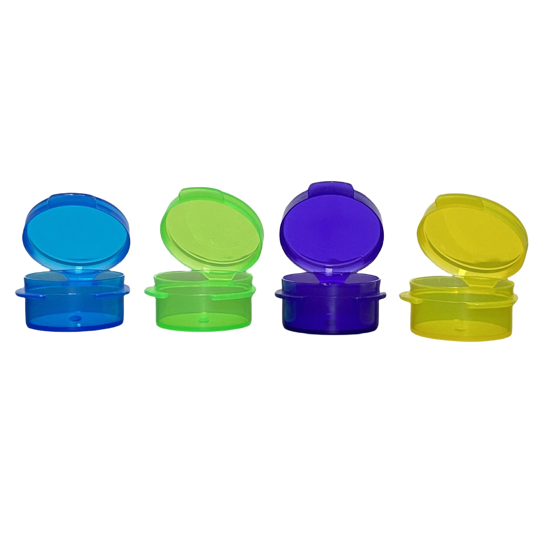 1G 3g 5g 10g wholesale plastic cosmetics sample jar flip jar plastic bottle concentrate bottle