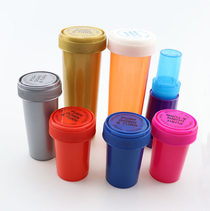 13DR 20DR 30DR 40DR PP food grade safety cover, pharmacy supply, dual-purpose medicine bottle
