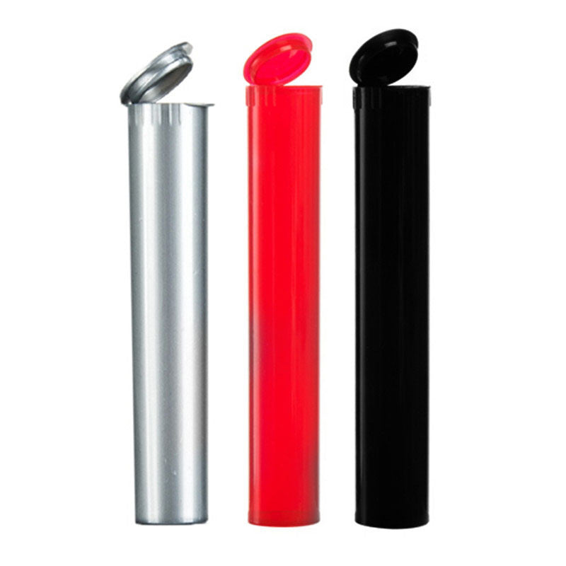 Wholesale 19x116mm plastic tube pop top plastic tube child protective tube