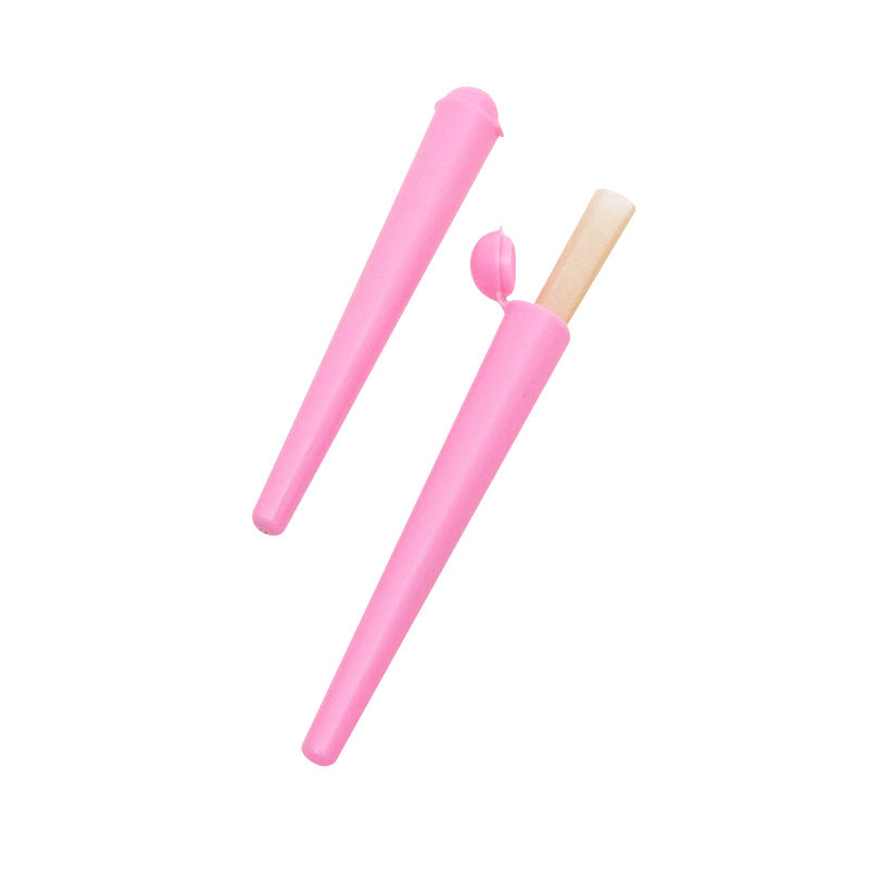 116Mm plastic conical tube, portable cigarette tube empty tube