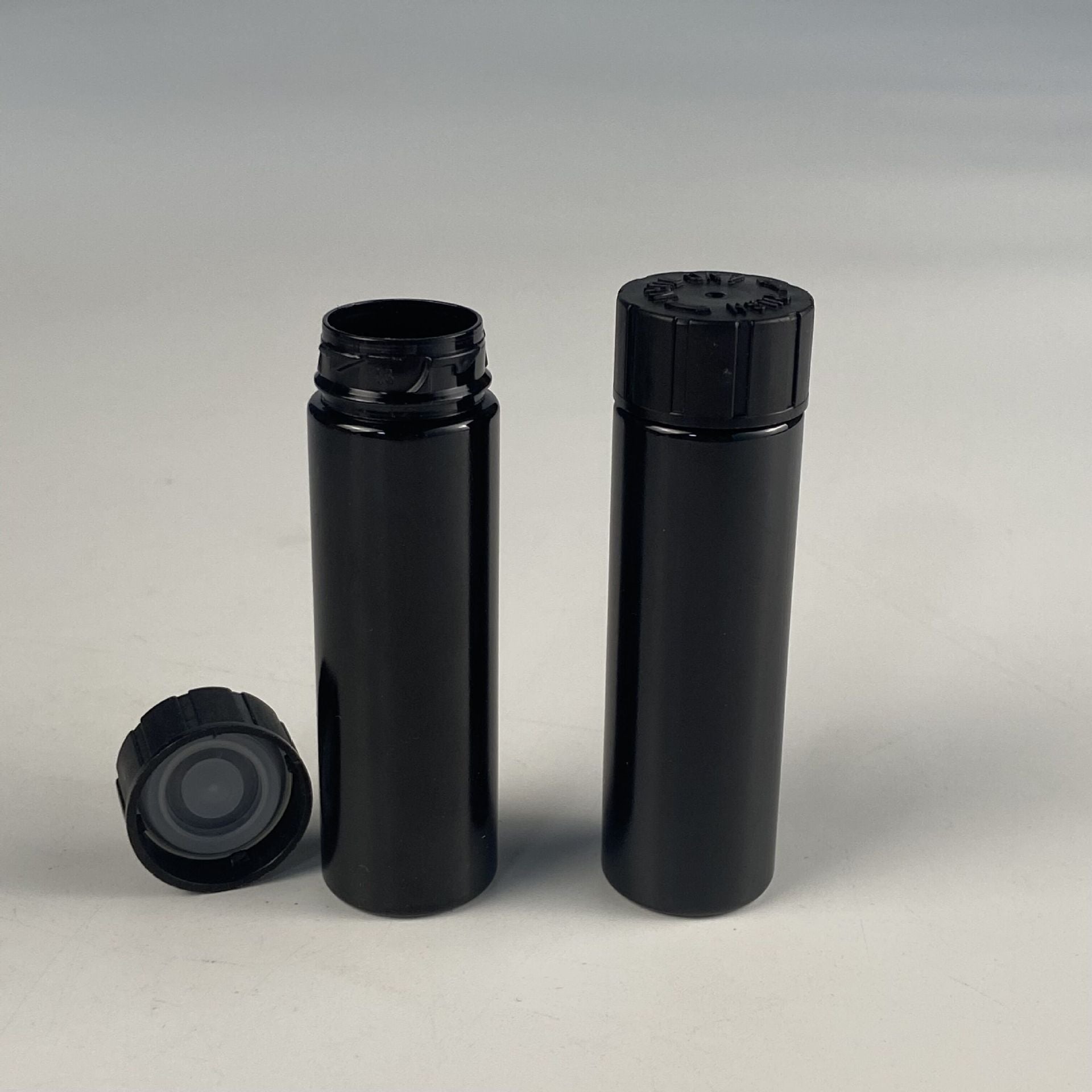 115Mm plastic bayonet bottle, multi-size round cigarette tube