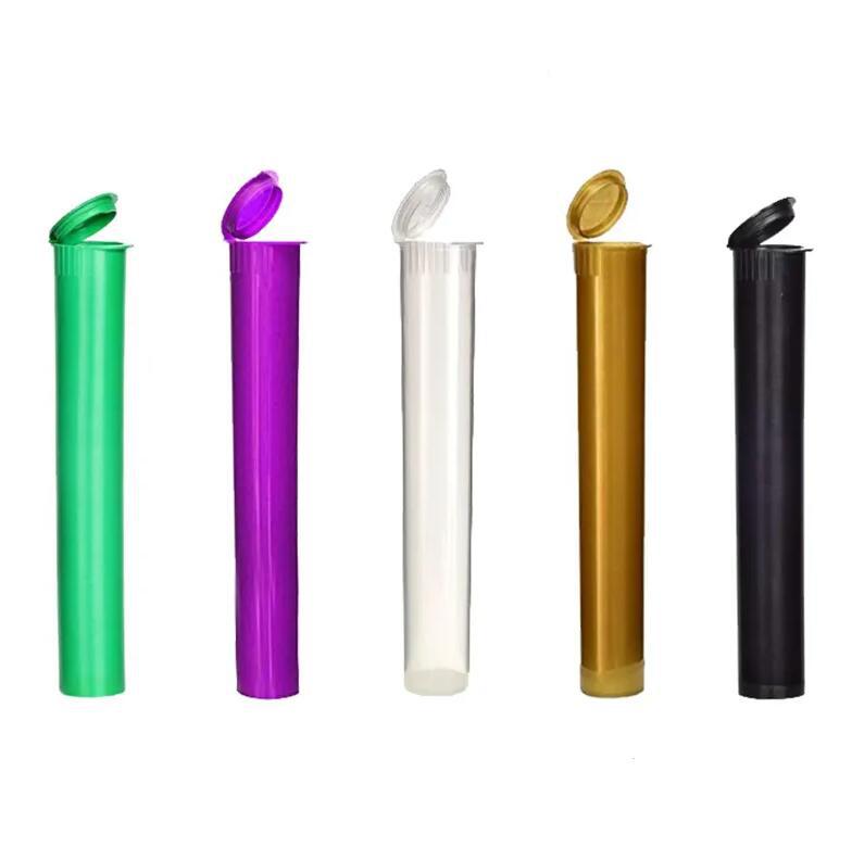Spot supply clamshell plastic pipe, cannabis tobacco packaging PP plastic pipe