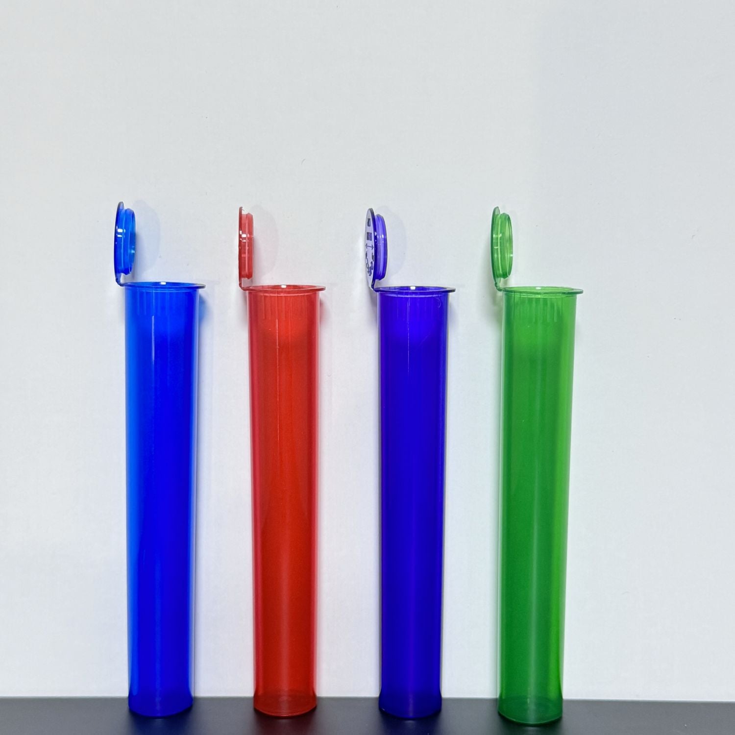 Manufacturer spot Custom logo 19 * 116mm bouncing bottle, plastic tube anti-child tobacco packaging tube batch