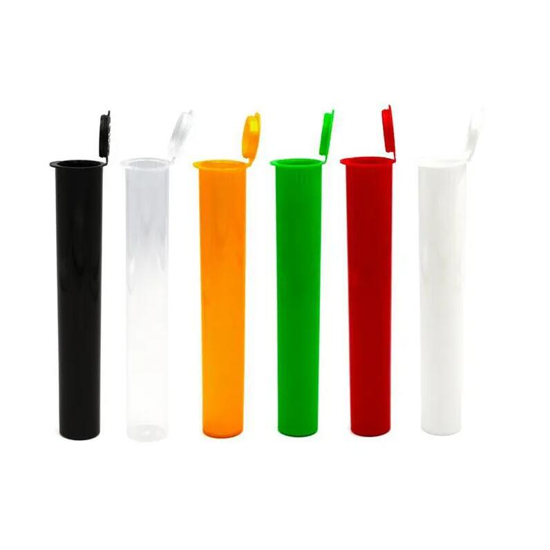 Protective children Electronic atomizer packaging tube Color plastic tube 98mm 116mm
