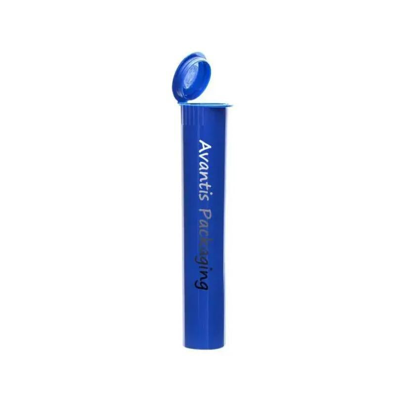 19X116mm flip-top plastic tube, one-piece bottle, safety cover bounce bottle POP TOP edible