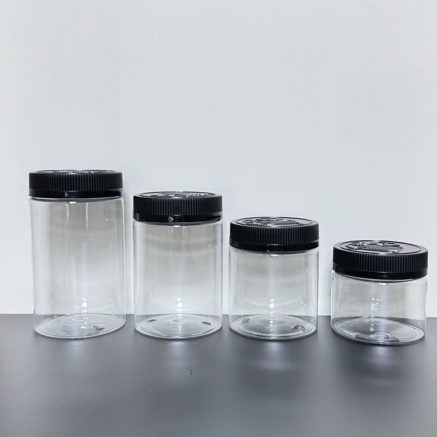 Factory Direct International Station Hot Sale Transparent 30ml 60ml 90ml 120ml Press Screw Cap Plastic Bottle Child Anti-C
