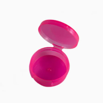 5g factory direct sales plastic cosmetic can flip jar plastic can mini pill bottle