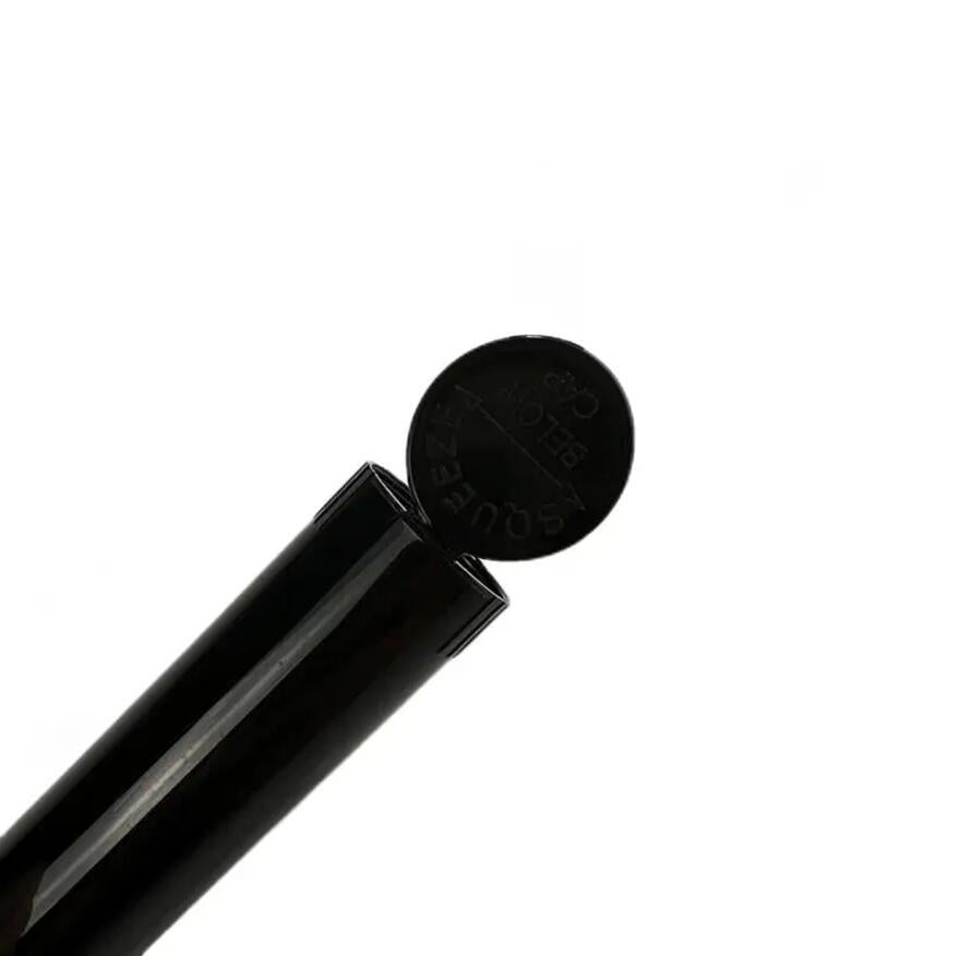 19X95mm pop top bounce bottle pp integrated sealing tube cbd hemp tobacco cigarette tube with lid plastic bag