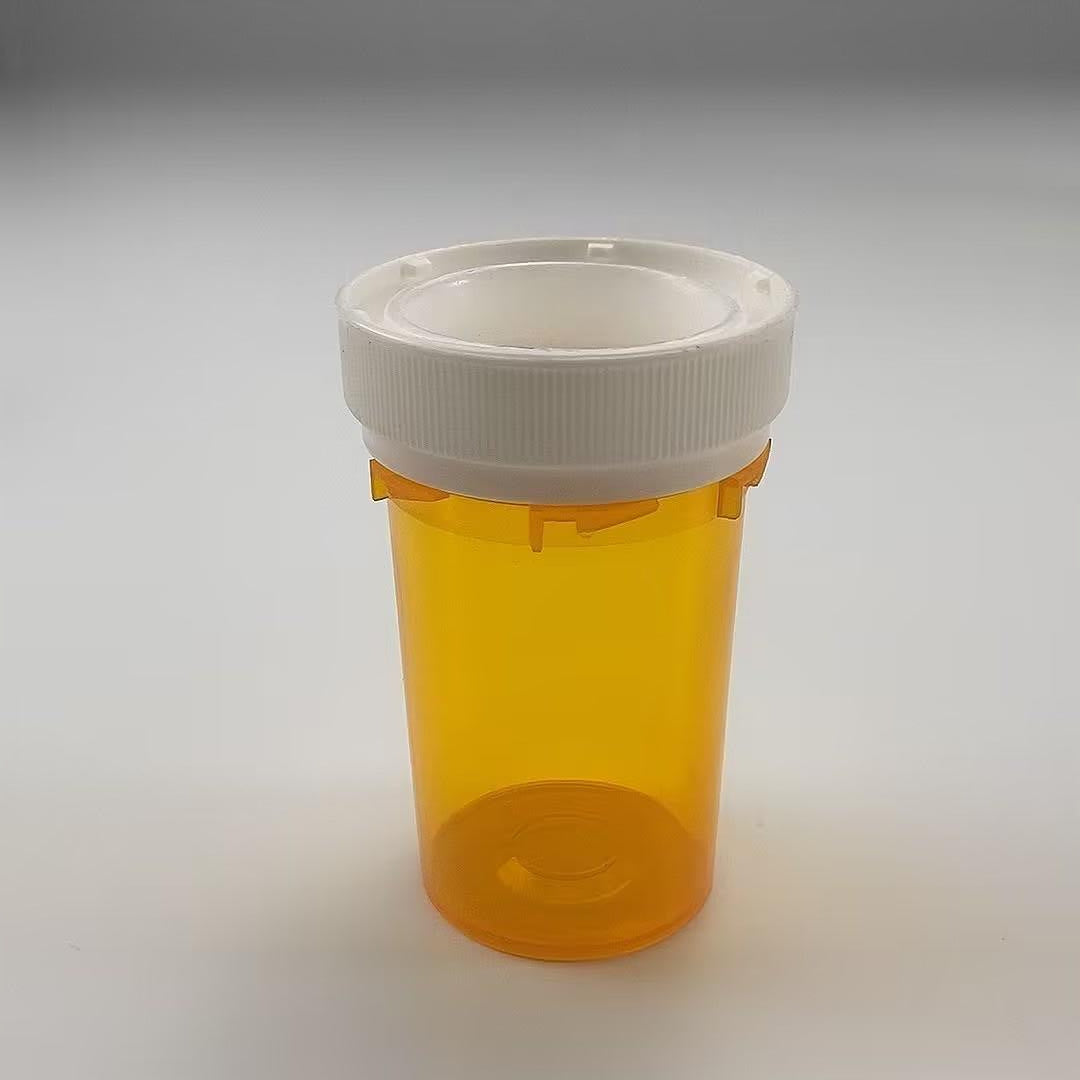 30DR 40DR pressure screw cap, front and back bottles, medical tobacco plastic bottles