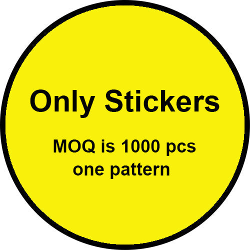 100 PCS 3-5ml Laser Stickers Capsules Small Jars Bottles Container  CBD Cream Plastic Capsules With Laser Stickers