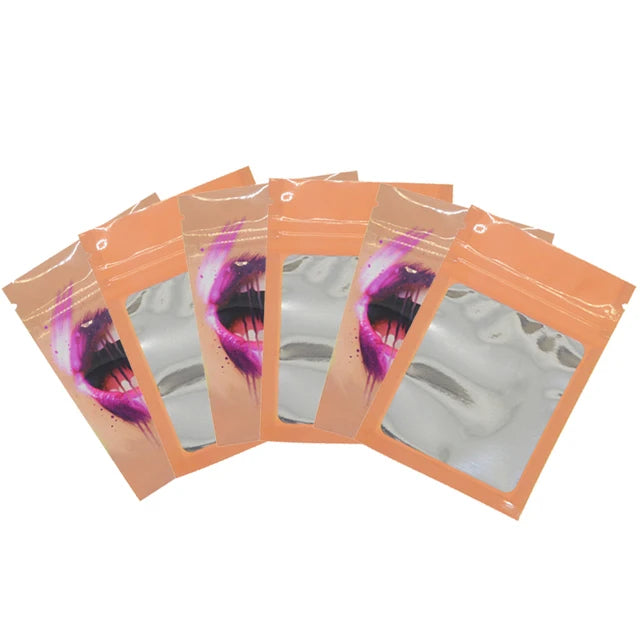 Resealable Foil Zip Lock Mylar Bags Edibles Gummy Smell Proof Ziploc Packaging Plastic Bag Mini Beuh Pouches Sachets Baggies