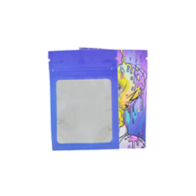 Resealable Foil Zip Lock Mylar Bags Edibles Gummy Smell Proof Ziploc Packaging Plastic Bag Mini Beuh Pouches Sachets Baggies