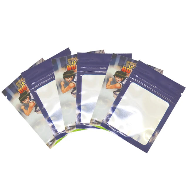 Resealable Foil Zip Lock Mylar Bags Edibles Gummy Smell Proof Ziploc Packaging Plastic Bag Mini Beuh Pouches Sachets Baggies