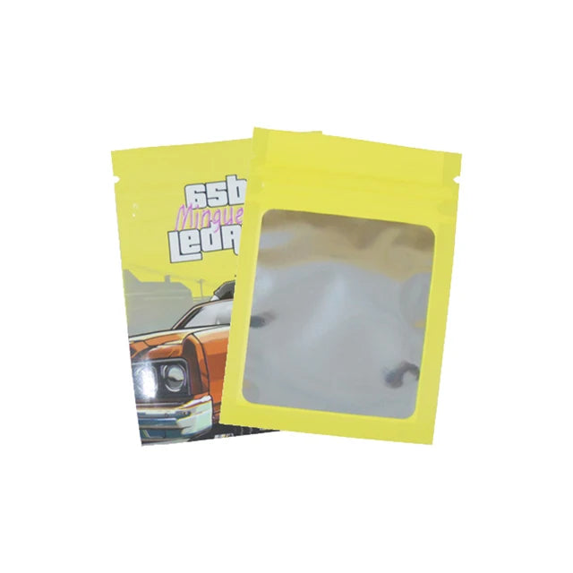 Resealable Foil Zip Lock Mylar Bags Edibles Gummy Smell Proof Ziploc Packaging Plastic Bag Mini Beuh Pouches Sachets Baggies