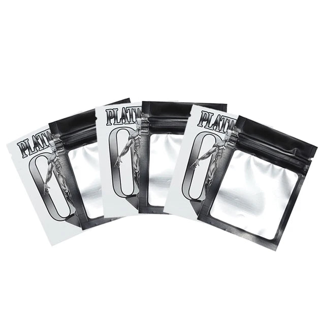 Resealable Foil Zip Lock Mylar Bags Edibles Gummy Smell Proof Ziploc Packaging Plastic Bag Mini Beuh Pouches Sachets Baggies