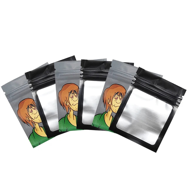 Resealable Foil Zip Lock Mylar Bags Edibles Gummy Smell Proof Ziploc Packaging Plastic Bag Mini Beuh Pouches Sachets Baggies