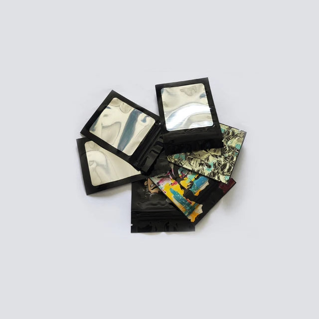 Resealable Foil Zip Lock Mylar Bags Edibles Gummy Smell Proof Ziploc Packaging Plastic Bag Mini Beuh Pouches Sachets Baggies