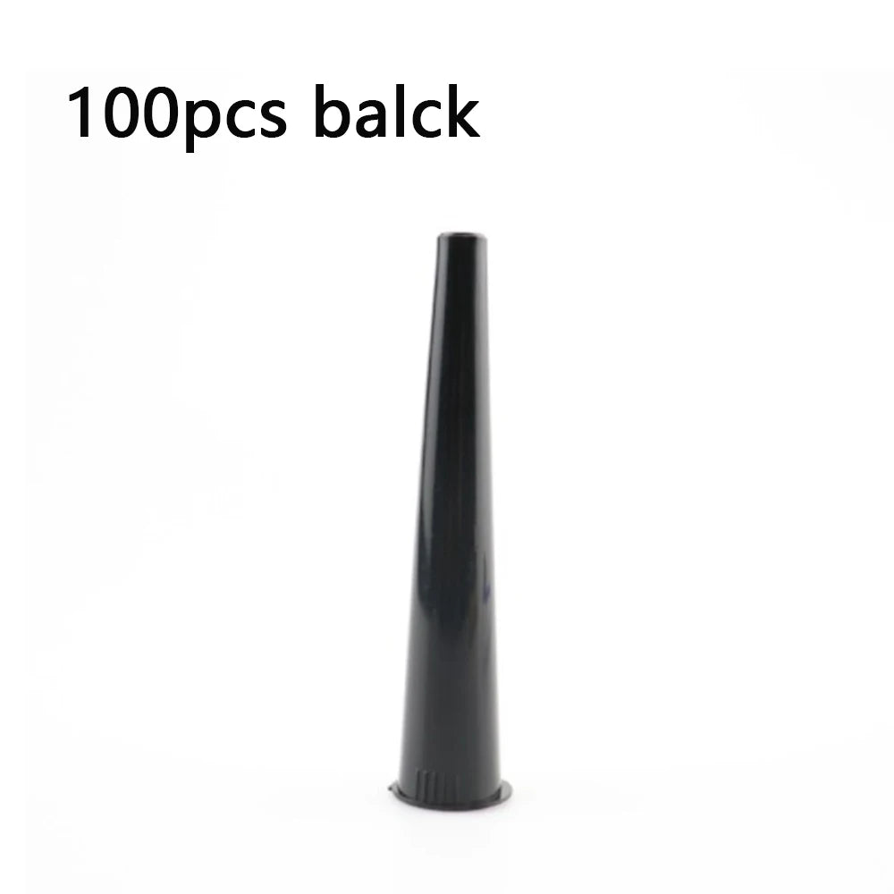 R&R 100pcs/lot 109mm Cigarette Storage Tube Waterproof Anti-odor Container Plastic Tobacco Grass Filling Sealed Smoking Tools