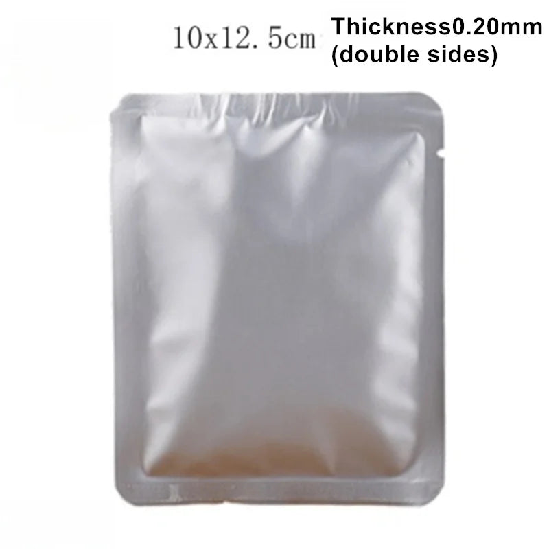 StoBag 100pcs Colorful Aluminum Foil Coffee Packaging Bag Plastic Small Heat Sealing for Tea Powder Storage Pouches Portable