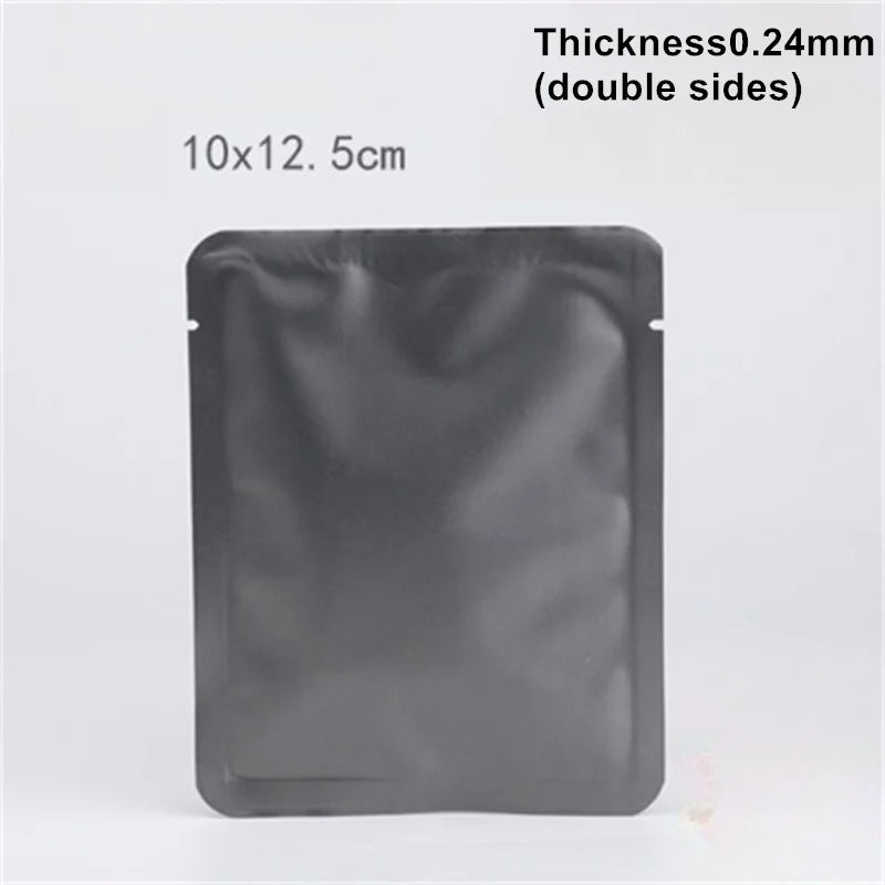 StoBag 100pcs Colorful Aluminum Foil Coffee Packaging Bag Plastic Small Heat Sealing for Tea Powder Storage Pouches Portable