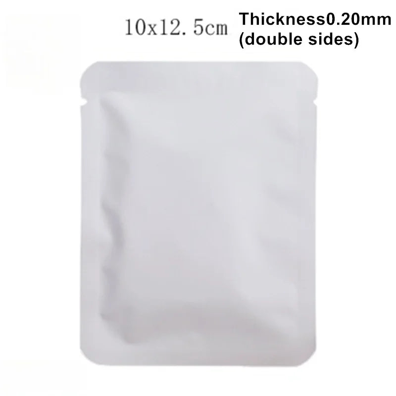 StoBag 100pcs Colorful Aluminum Foil Coffee Packaging Bag Plastic Small Heat Sealing for Tea Powder Storage Pouches Portable