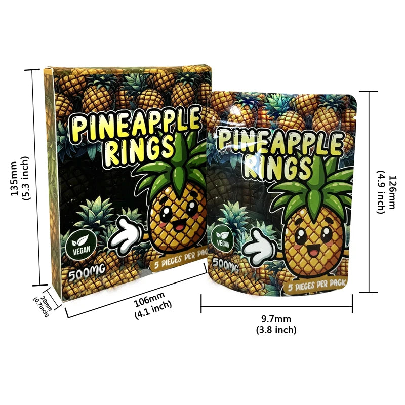 200 pcs Box Custom Paper Display Boxes Custom Holographic Surface Effect Cereal Boxes for 3.5 Mylar Bags With Boxes