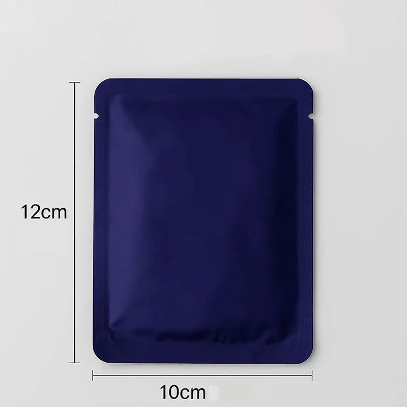 StoBag 100pcs Colorful Aluminum Foil Coffee Packaging Bag Plastic Small Heat Sealing for Tea Powder Storage Pouches Portable