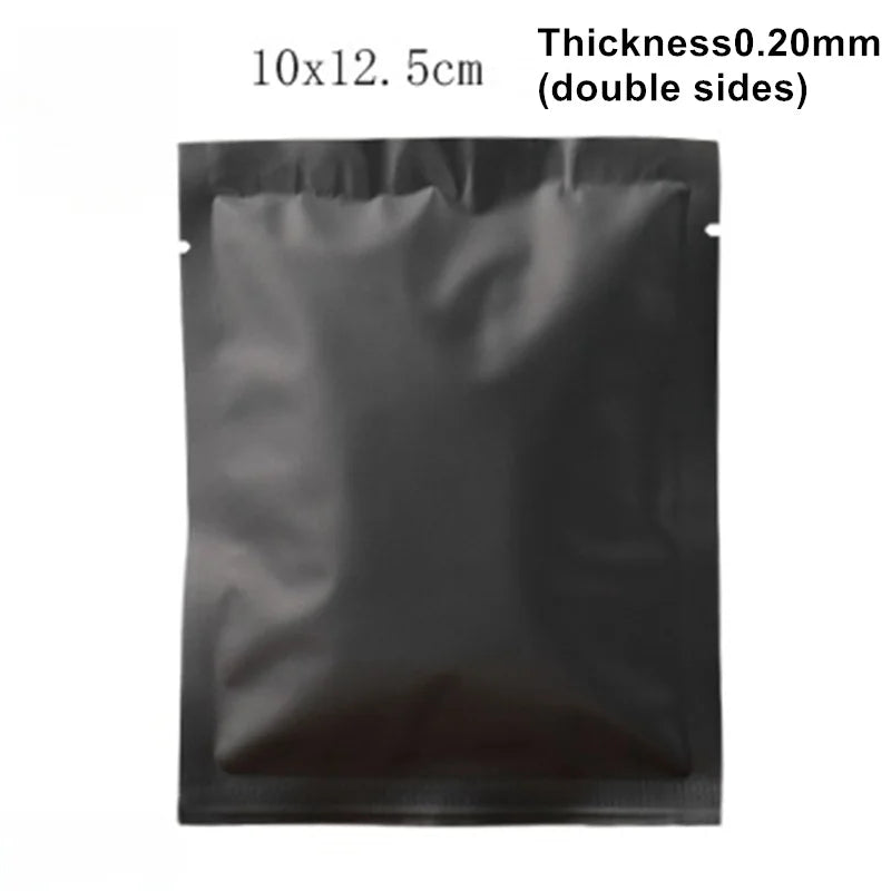 StoBag 100pcs Colorful Aluminum Foil Coffee Packaging Bag Plastic Small Heat Sealing for Tea Powder Storage Pouches Portable