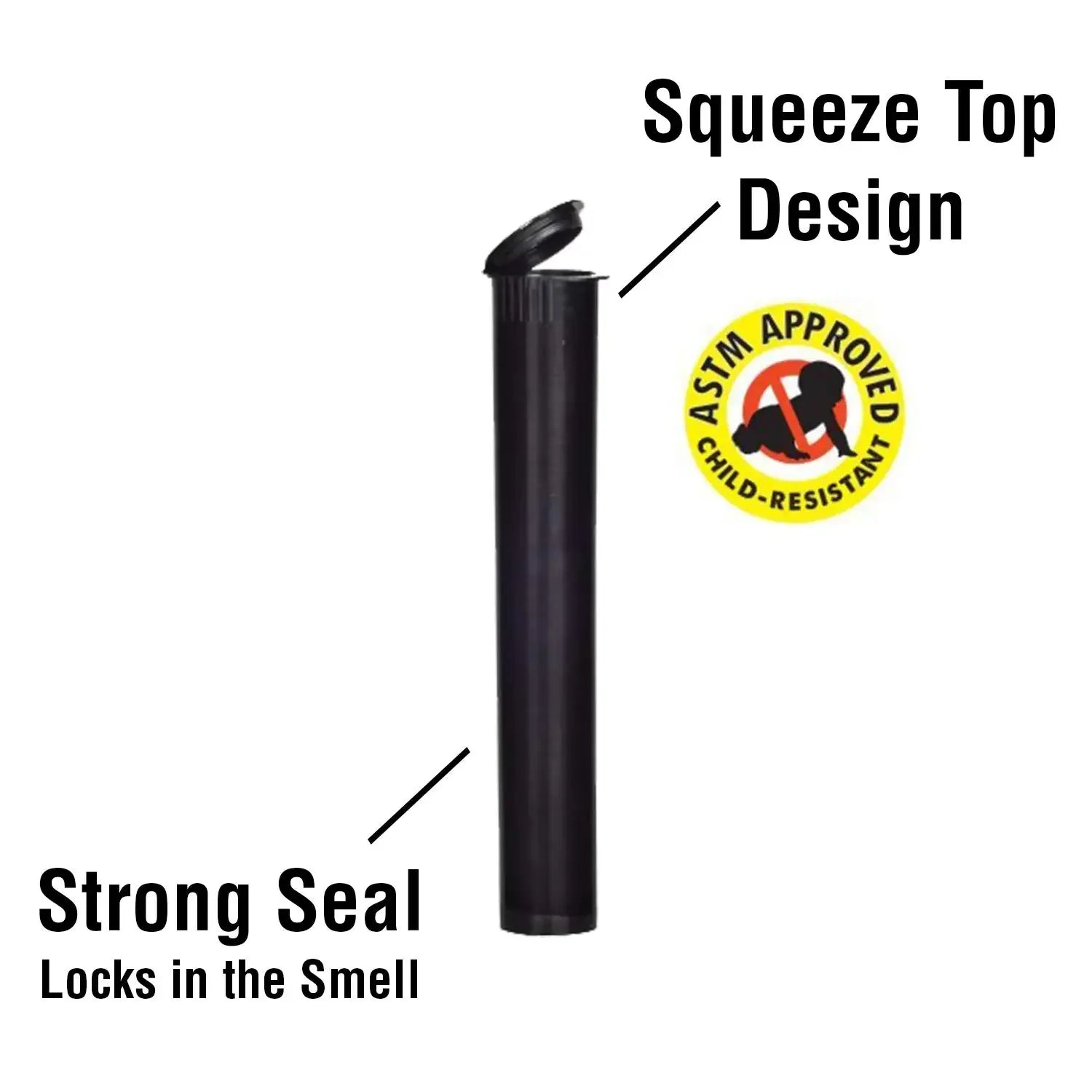 10Pcs 110mm 120mm Cigarette Storage Tube Waterproof Anti-odor Container Plastic Tobacco Grass Storing Box Container Wholesale