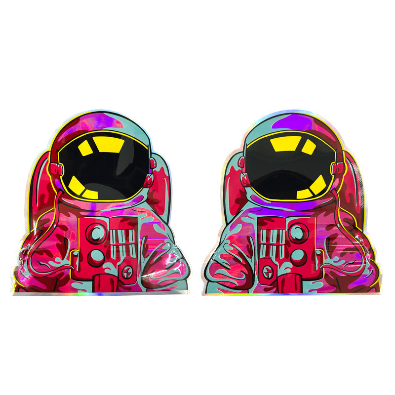 1g -3.5g Shape Zipper Bags Hologram Laser Bags Packaging Small Pouches