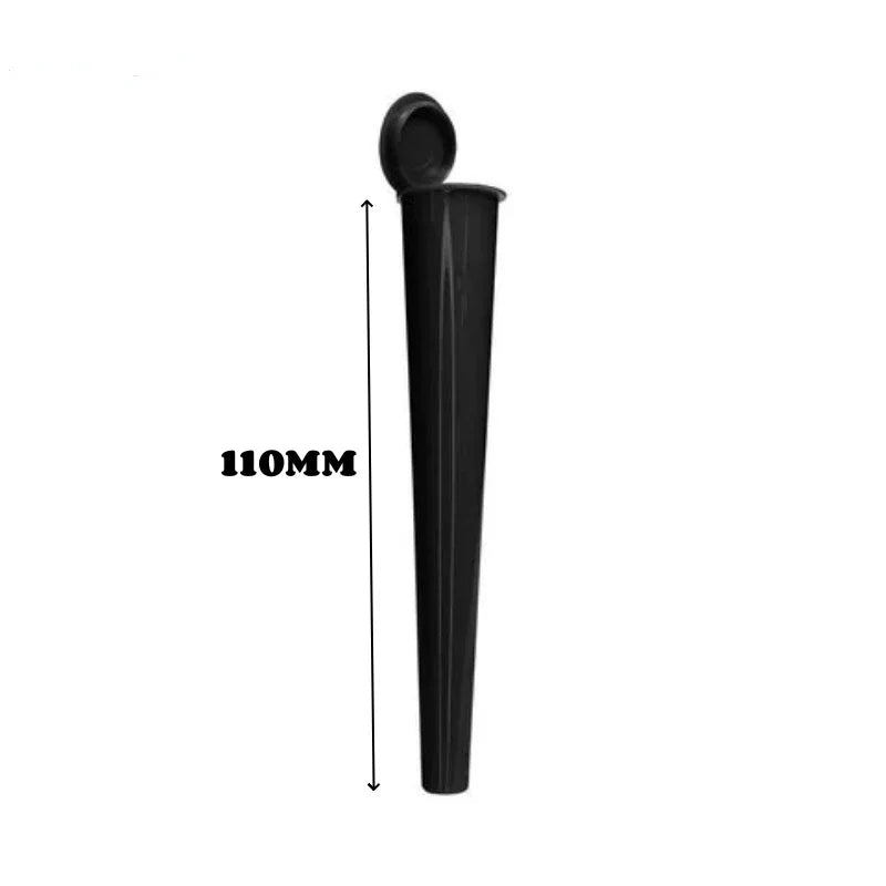 10Pcs 110mm 120mm Cigarette Storage Tube Waterproof Anti-odor Container Plastic Tobacco Grass Storing Box Container Wholesale