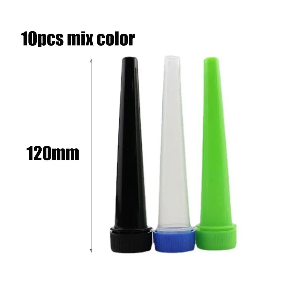 10Pcs 110mm 120mm Cigarette Storage Tube Waterproof Anti-odor Container Plastic Tobacco Grass Storing Box Container Wholesale