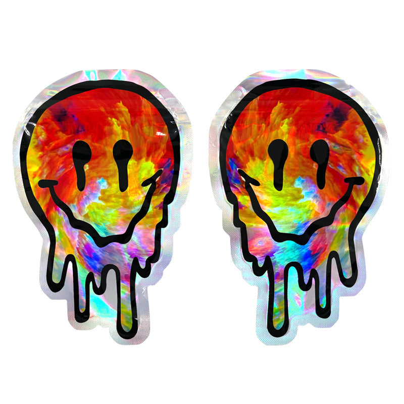 1g -3.5g Shape Zipper Bags Hologram Laser Bags Packaging Small Pouches