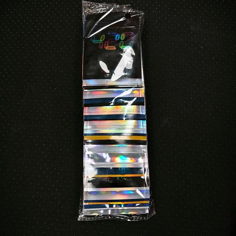 Wholesale Price Resealable 1g Zip Lock Bag Mini Smell Proof Ziplock Plastic Candy Gummies Packaging Mylar Bag Laser Zipper Pouch