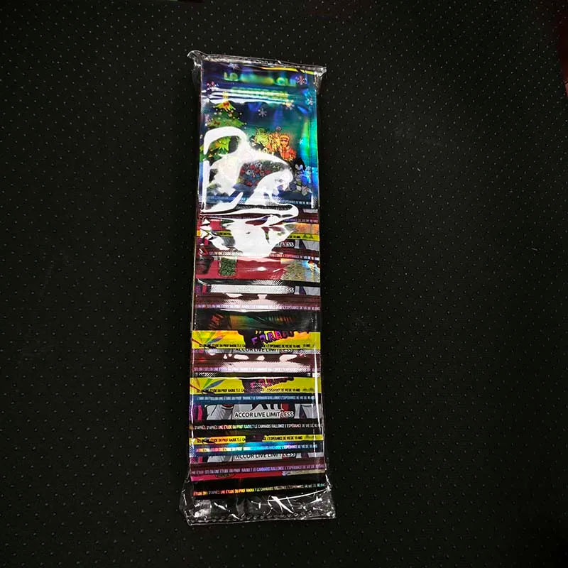 Wholesale Price Resealable 1g Zip Lock Bag Mini Smell Proof Ziplock Plastic Candy Gummies Packaging Mylar Bag Laser Zipper Pouch