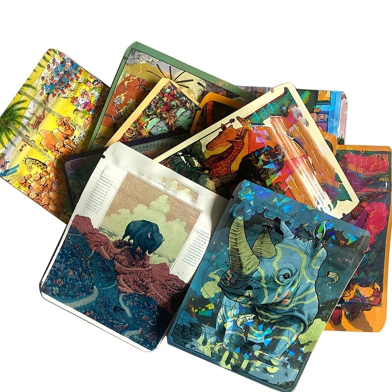 100pcs Heavy-Duty High Quality & Fade-Resistant Mylar Bags with Secure Zipper Closure - Reusable Party Bags for Candy, Snacks, Cosplay, Halloween, Birthday